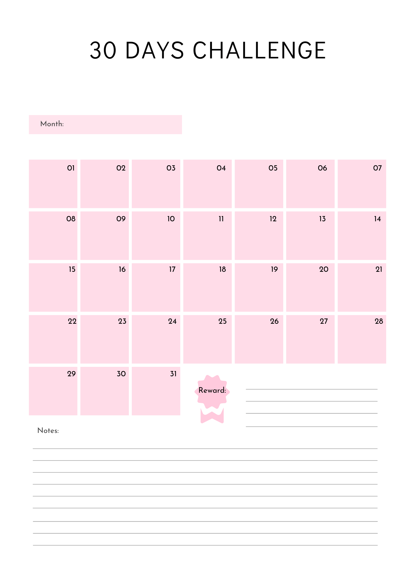 Gym Girl Fitness Planner: Your Glow-Up Partner product image (5)