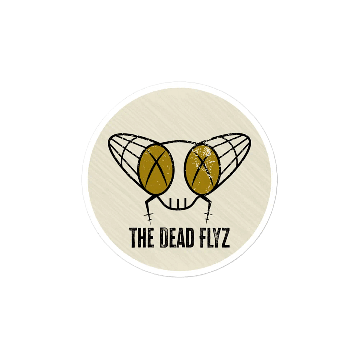 The Dead Flyz Magnet (circle) product image (2)