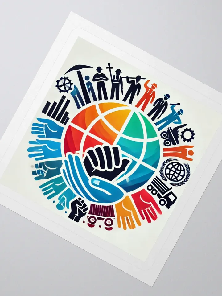 Global Harmony Kiss Cut Stickers product image (5)