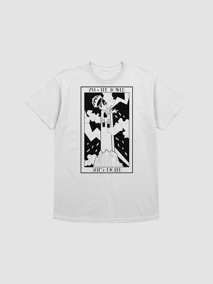 XVI The Tower Light Mode Heavyweight T-Shirt product image (1)