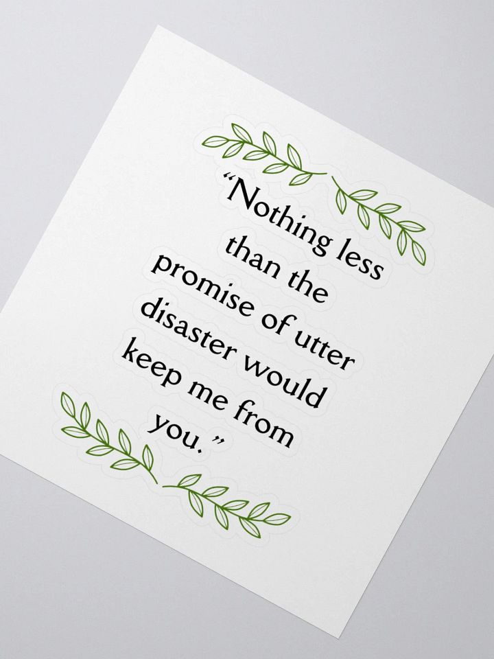 Callan Quote Sticker product image (2)
