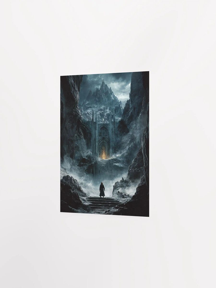 Entrance to the Mountain - High-Quality Matte Poster product image (2)
