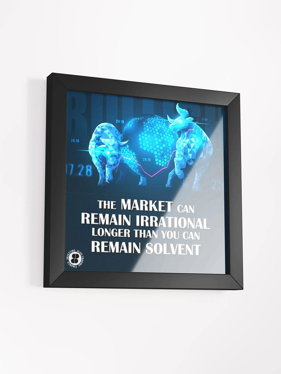 Irrational market poster product image (1)