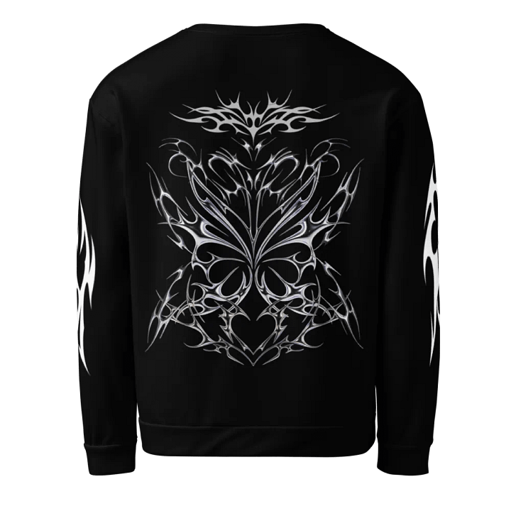 Drip y2k sweatshirt || Black product image (2)