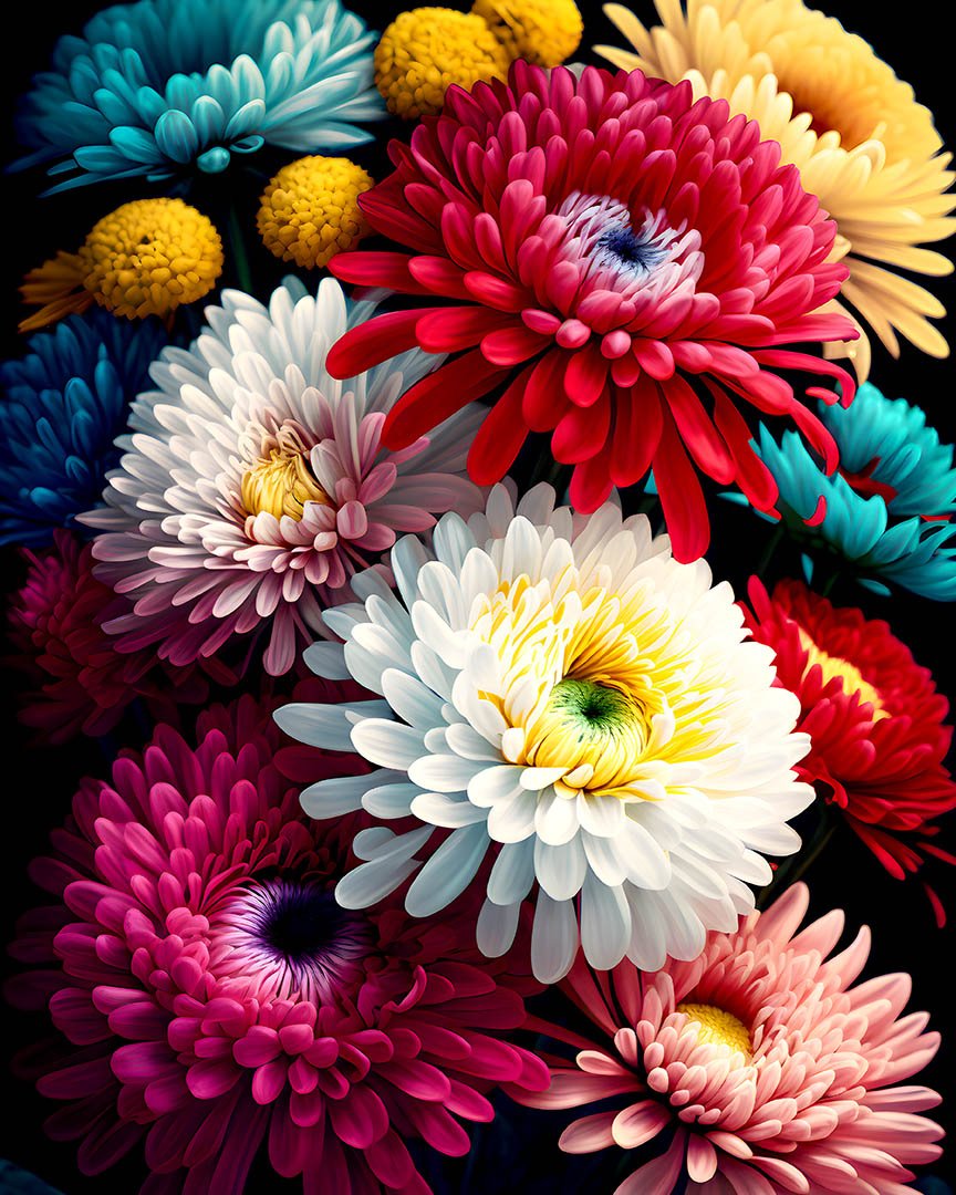 Chrysanthemum Flower Poster product image (1)