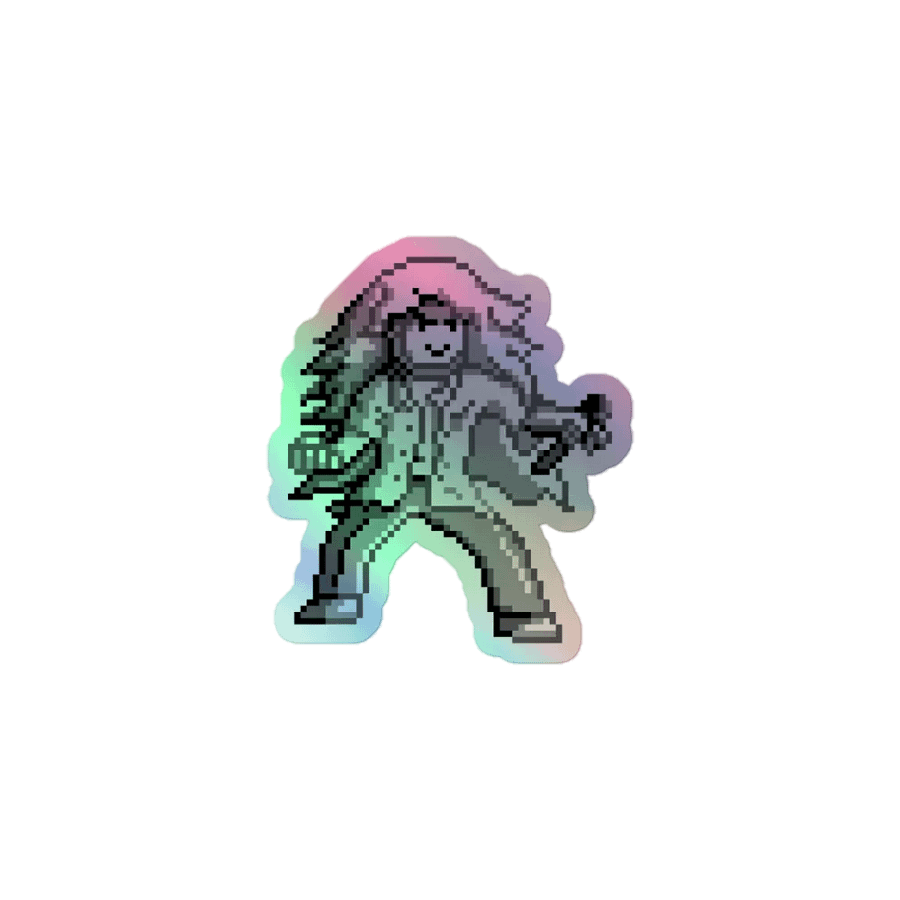 8-Bit LNLCovers - Holographic Sticker product image (1)