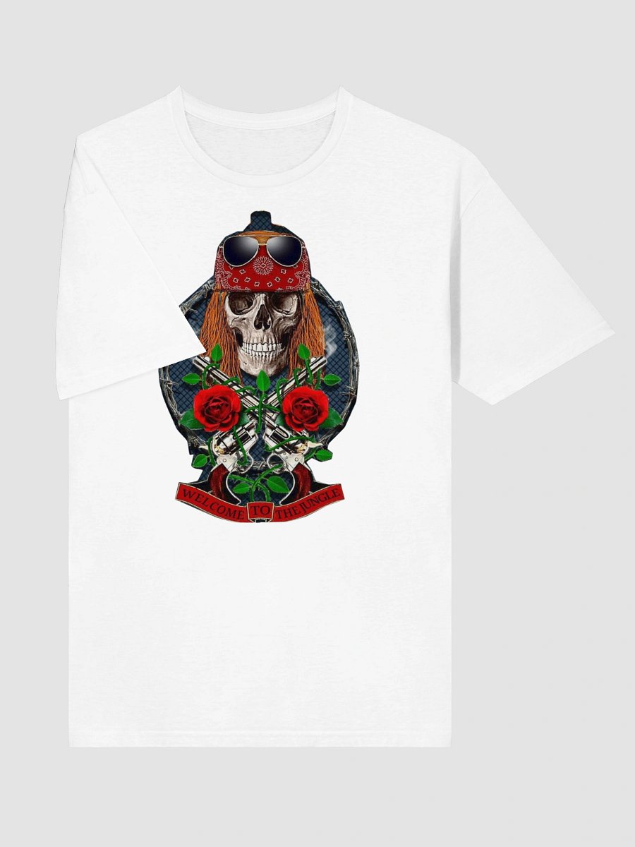 Guns N' Roses T-Shirt - Welcome to the Jungle Axl Skull product image (3)