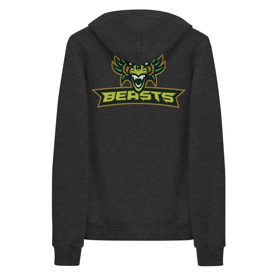 Beasts Unisex Zip Hoodie product image (2)