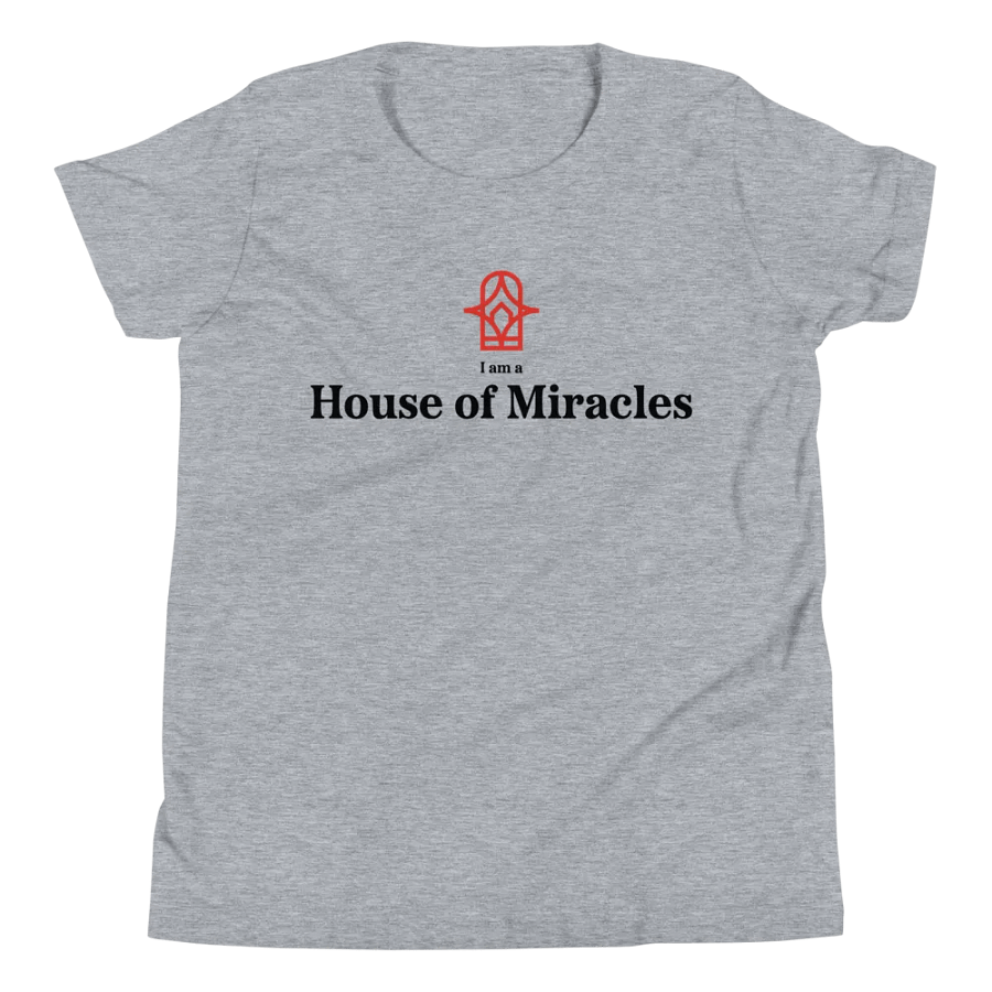 I am a House of Miracles | Shirt Kids | Black Print product image (15)
