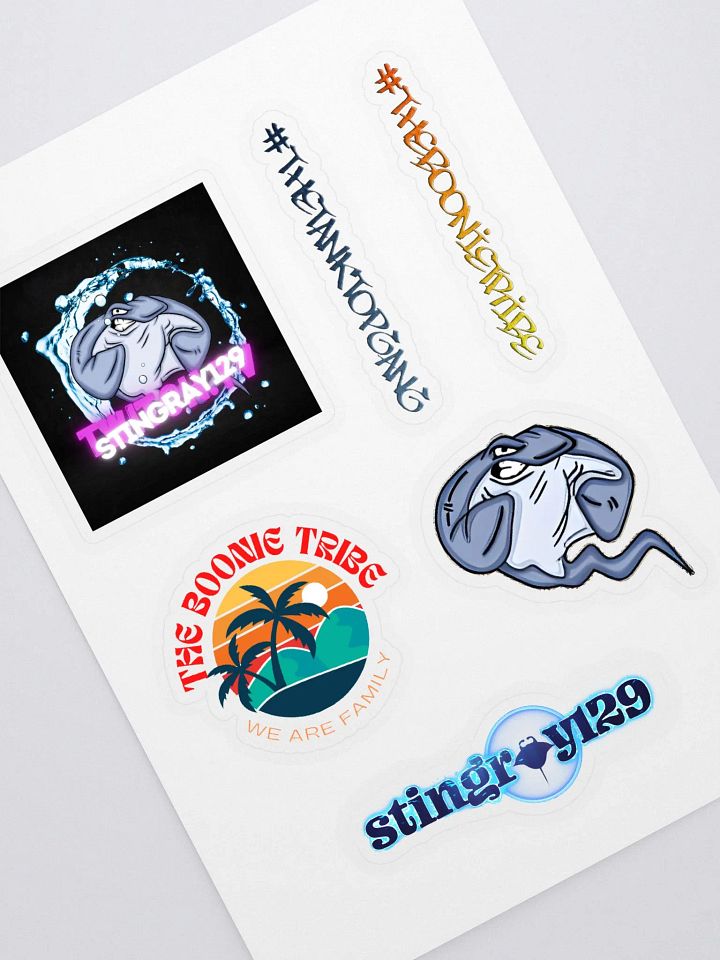 Assorted STING and BOONIE stickers Part duex product image (1)