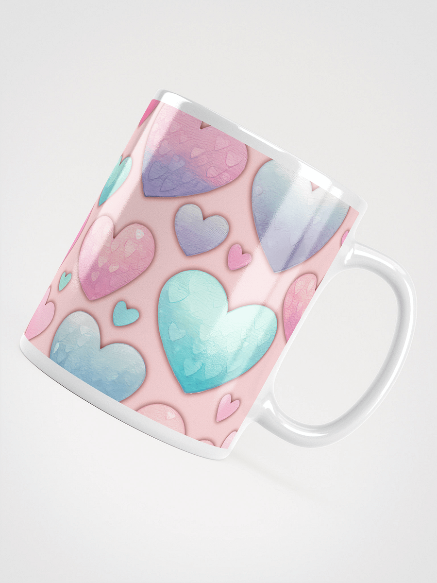 Pastel Hearts Delight Mug product image (13)