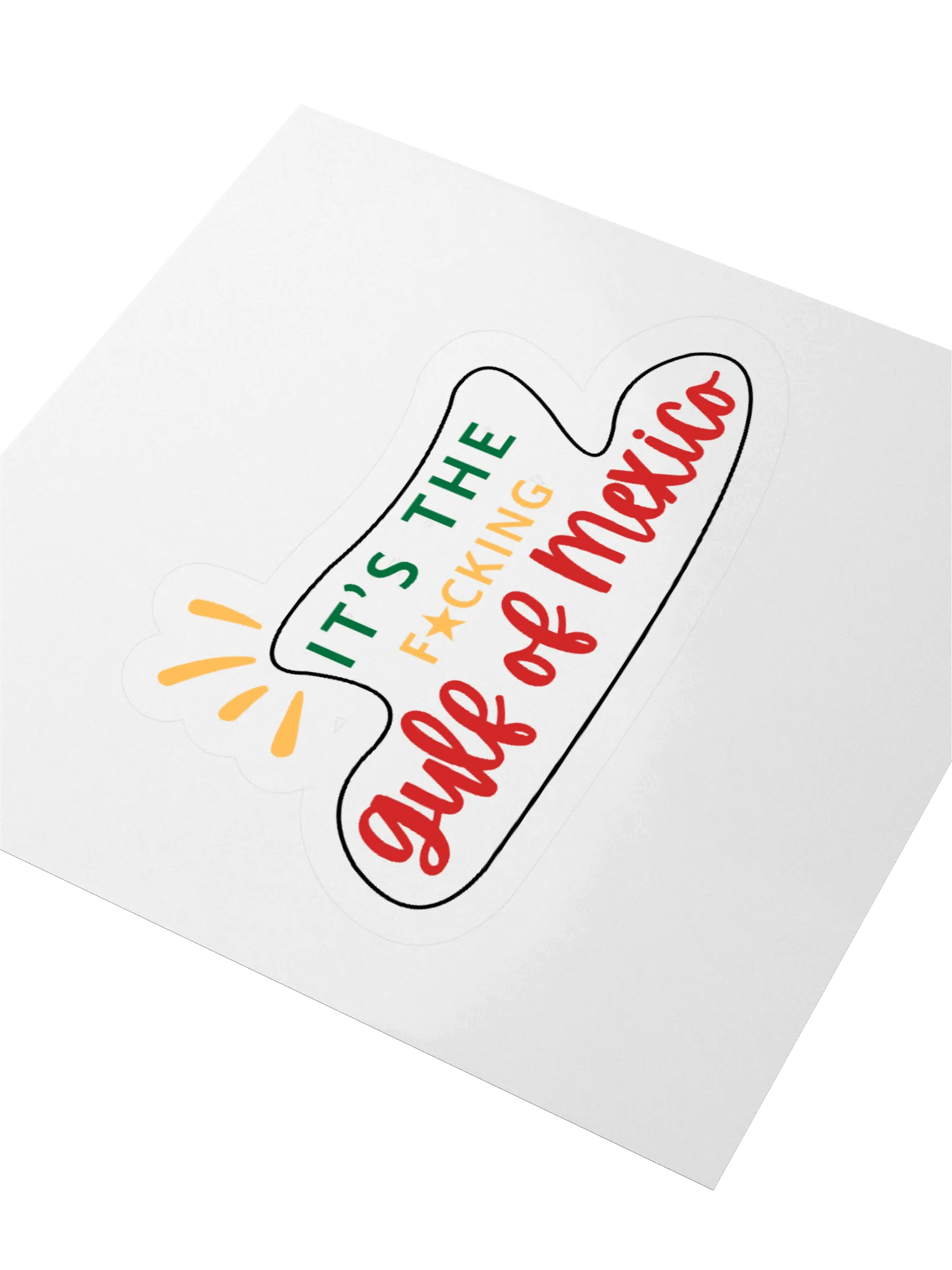 GULF OF MEXICO Kiss Cut Sticker product image (3)