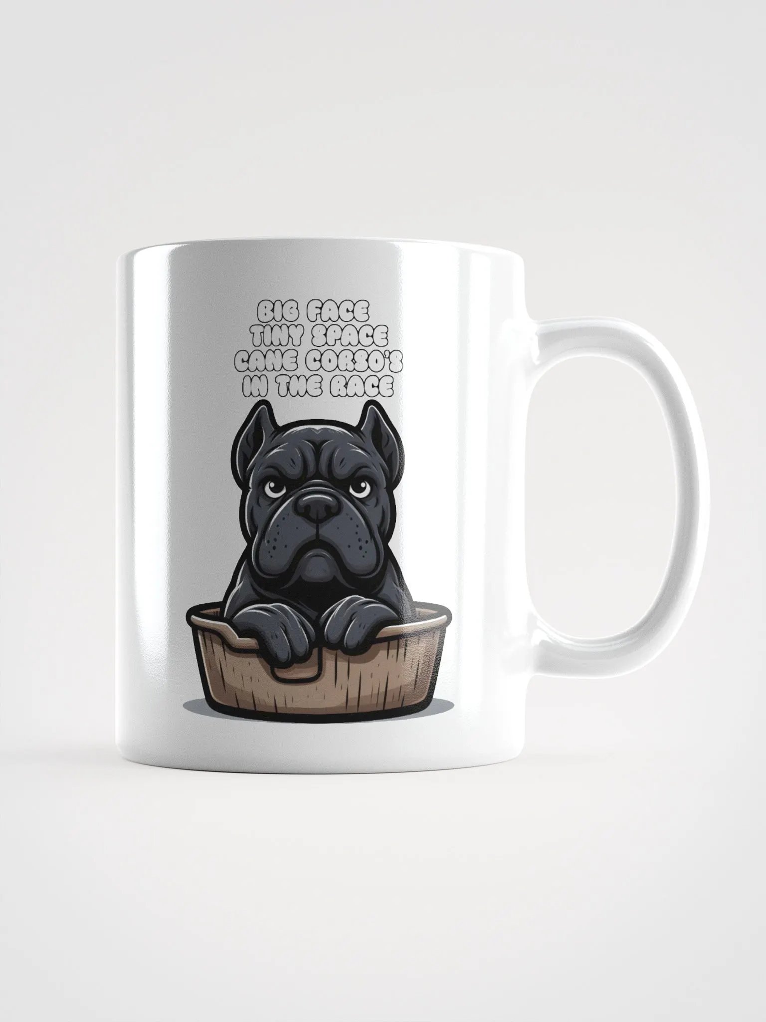 Cane Corso Big Face, Tiny Space Mug: Mighty Mug for a Mighty Dog product image (1)