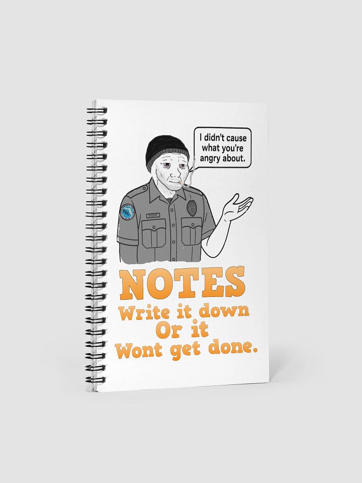 Officer Wojaks Notebook product image (1)