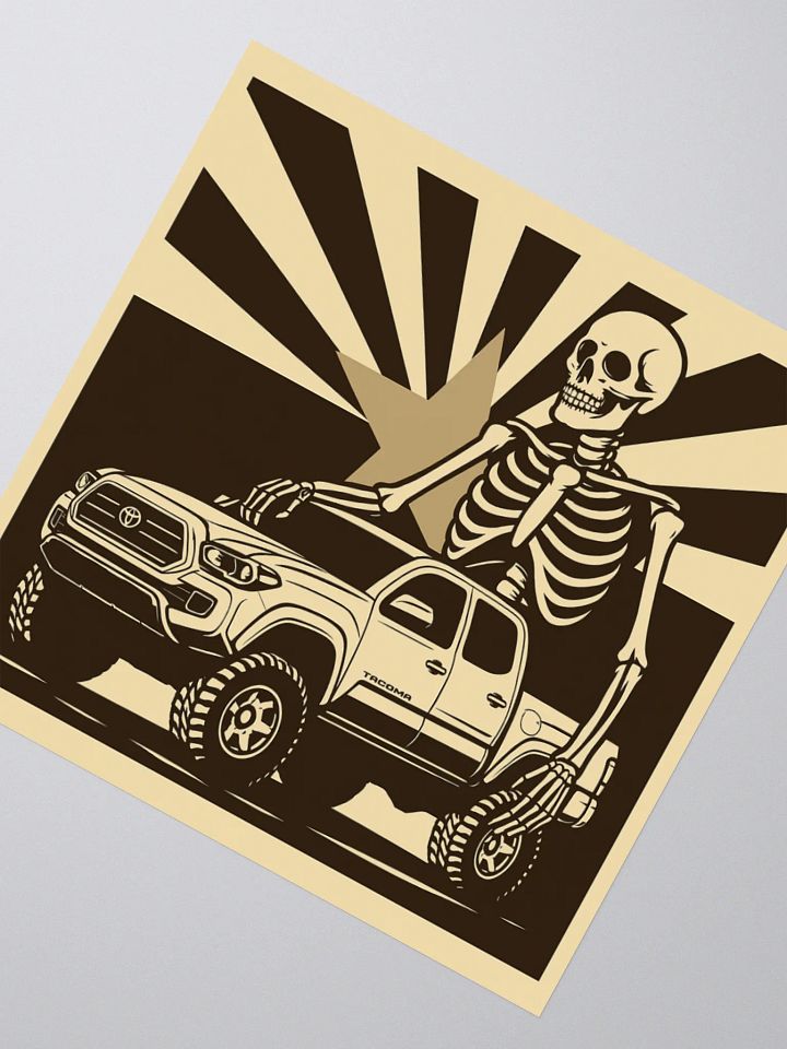 AZ Tacoma Skeleton Sticker product image (4)