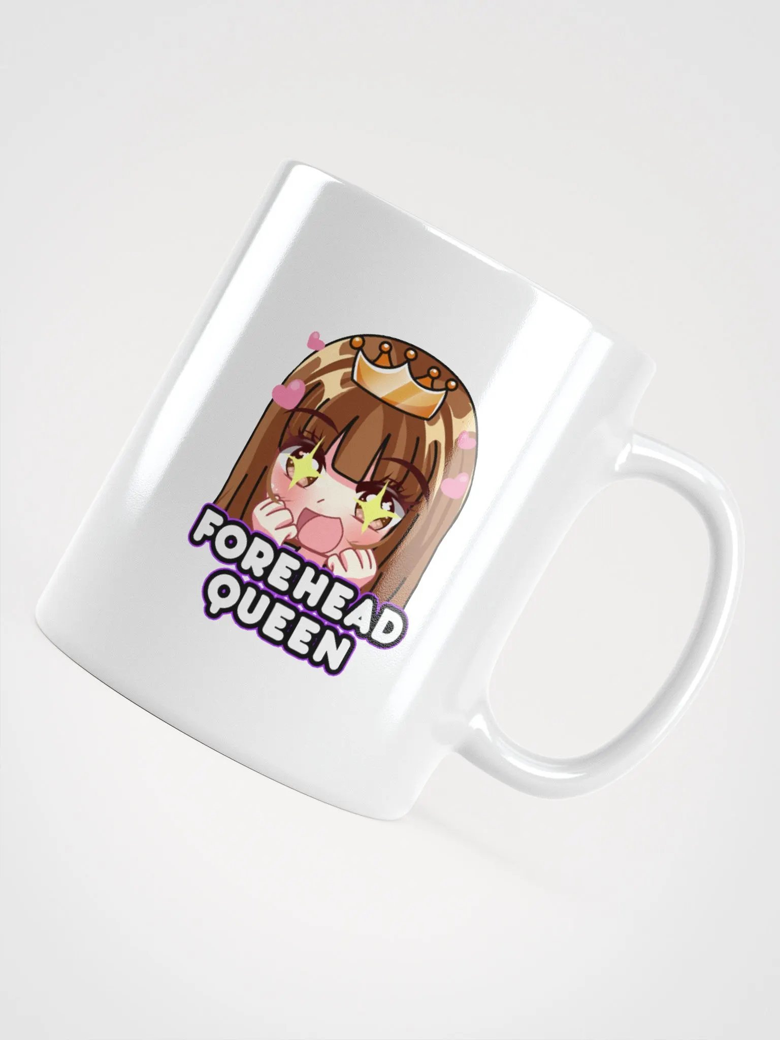 Forehead Queen White Mug product image (4)