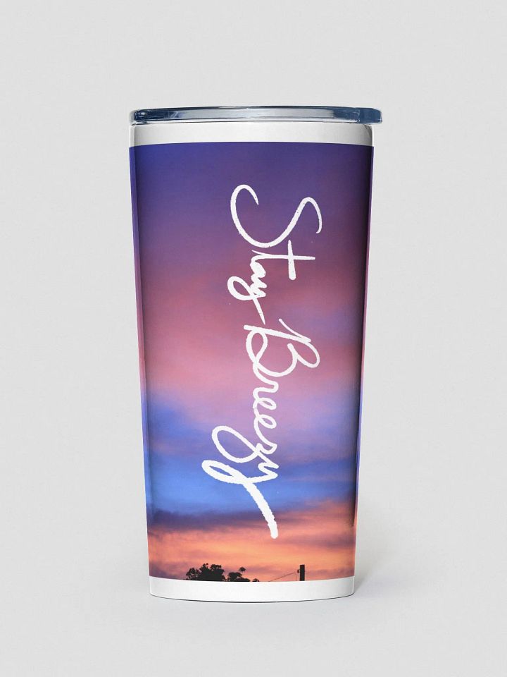 Stay Breezy Picture Tumbler! product image (1)