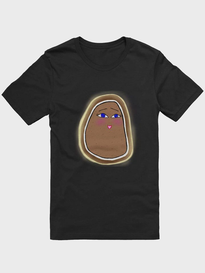 UwU Tater Supersoft T-Shirt (Dark) product image (2)