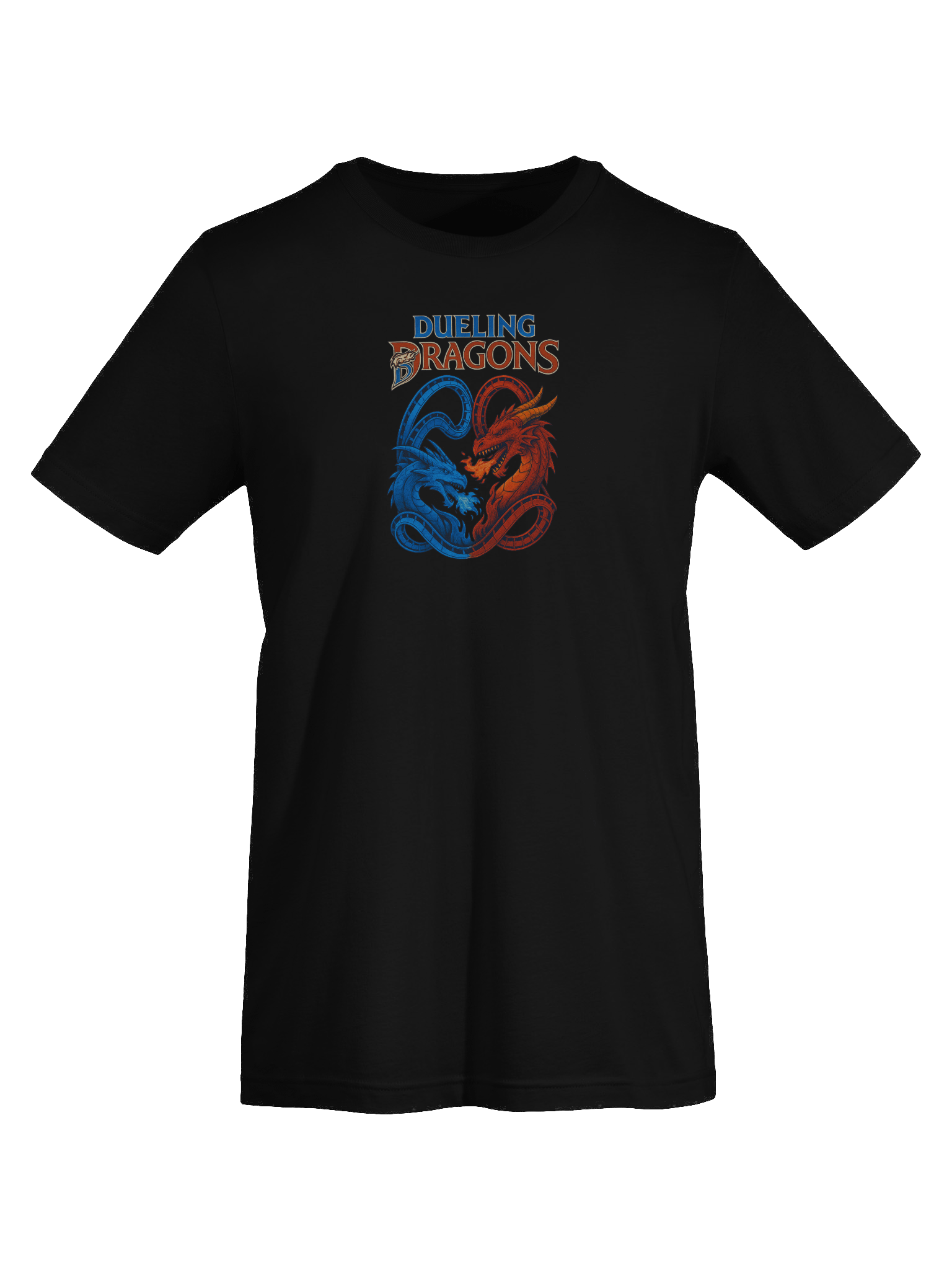 Dueling Dragons Unisex T-Shirt product image (7)