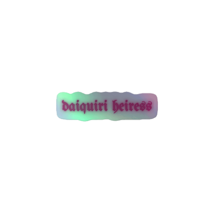 DAIQUIRI STICKER - HOLO product image (1)