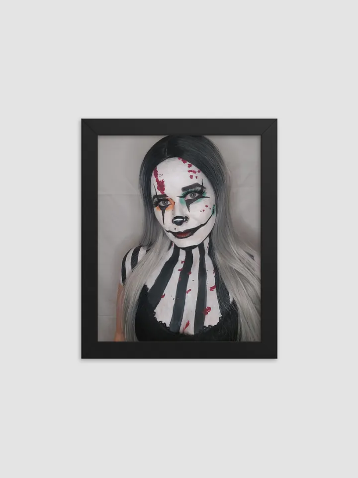 Bloody Jester - Framed High-Quality Matte Poster product image (1)