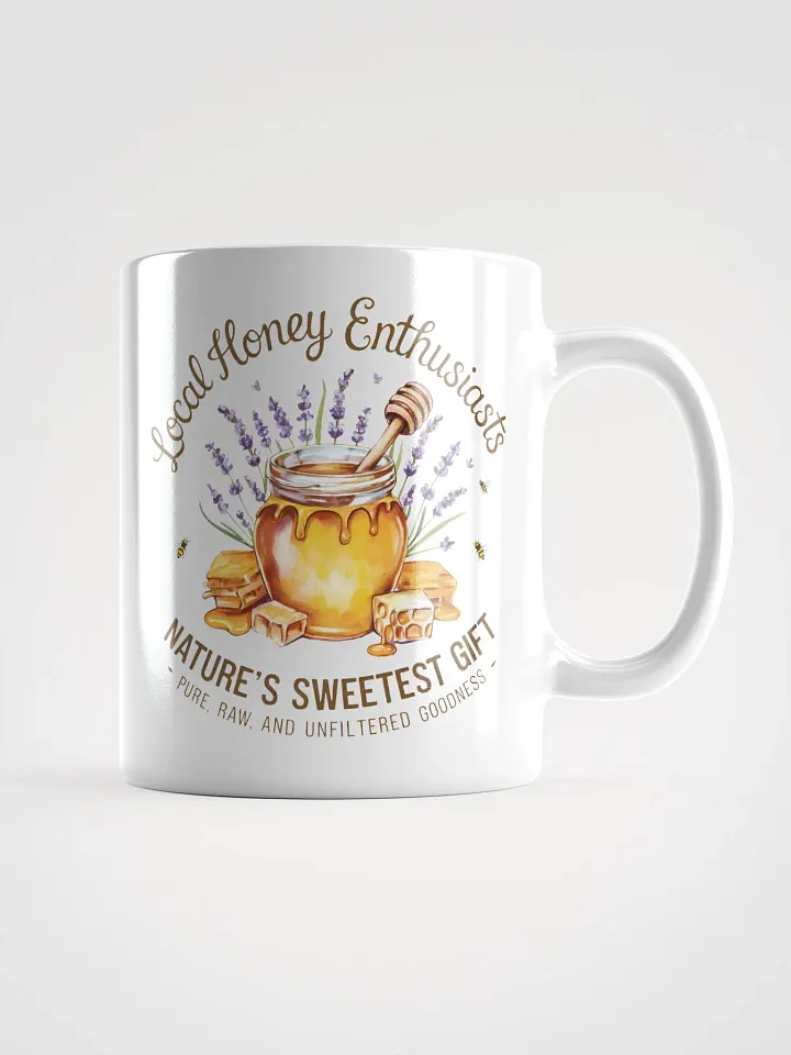 Local Honey Enthusiasts White Glossy Mug product image (1)