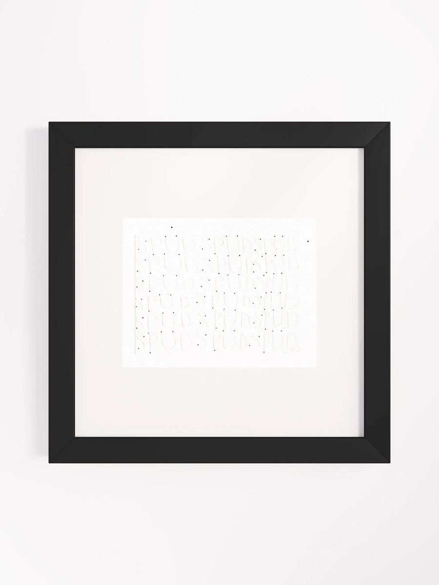 Spud Panel Card Print Framed product image (3)
