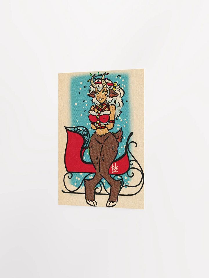 Trixie Getting Festive - DnD Print product image (2)