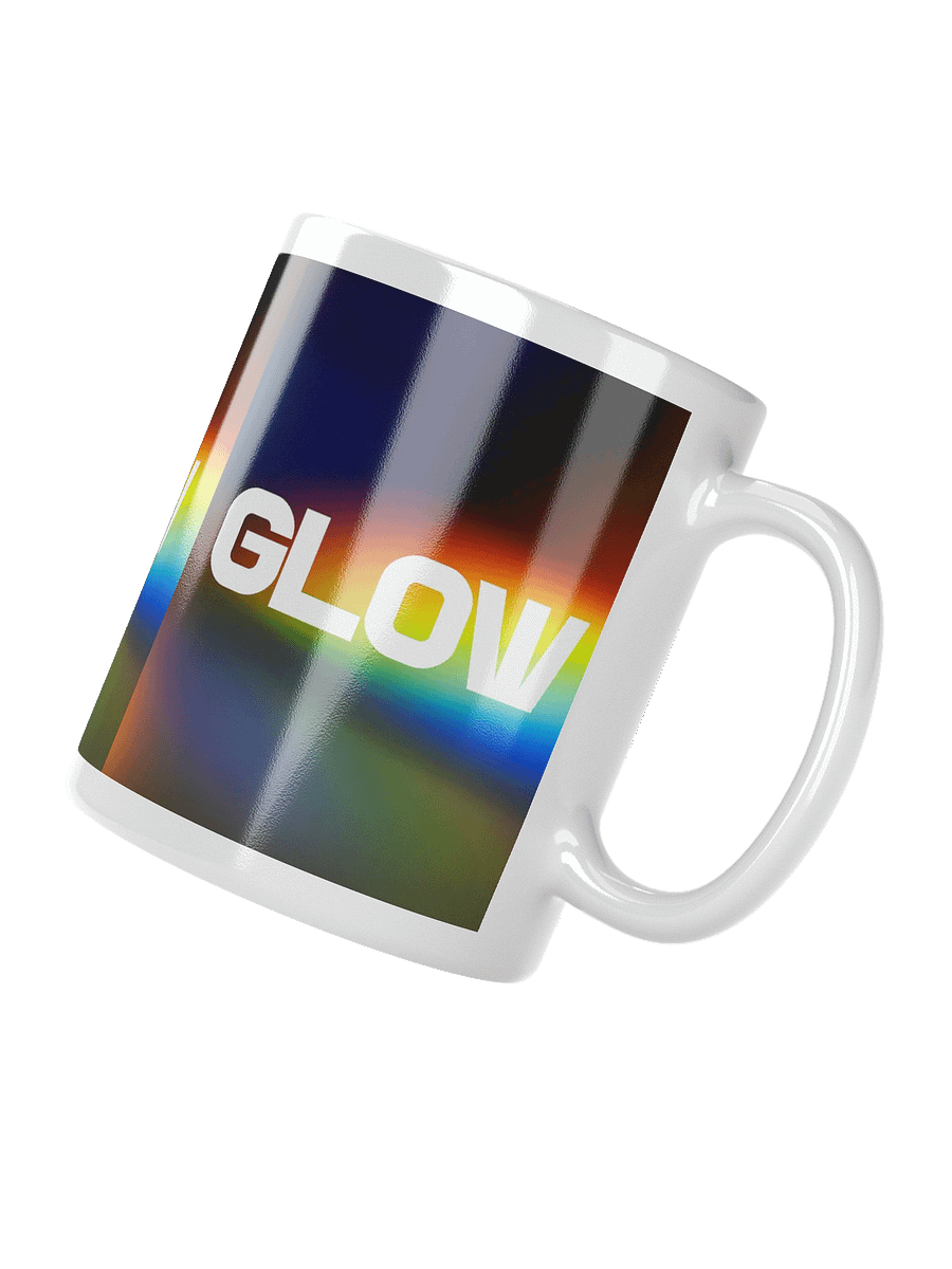 Glowing Gradient White Mug product image (1)