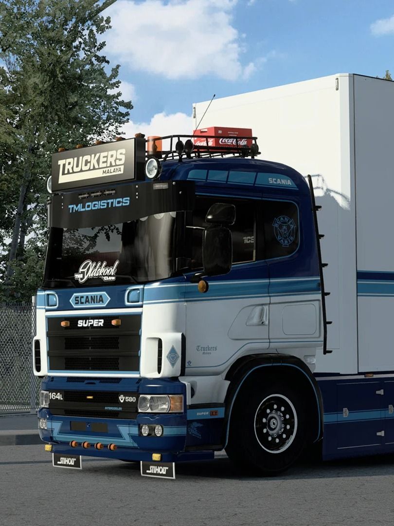 Scania RJL With TANDEM/RIGID Skin Pack - Company Pack Skin Changeable Color Pack 1 product image (1)