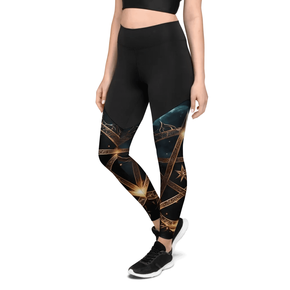 Symbology Black Top Leggings with Pocket product image (5)