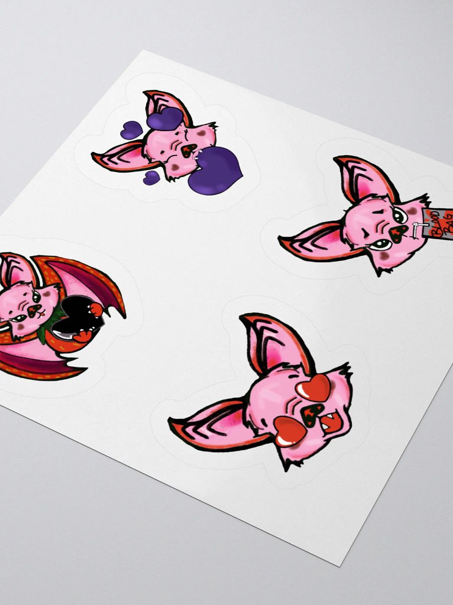 Heartfelt Bats Kiss Cut Stickers Set product image (5)