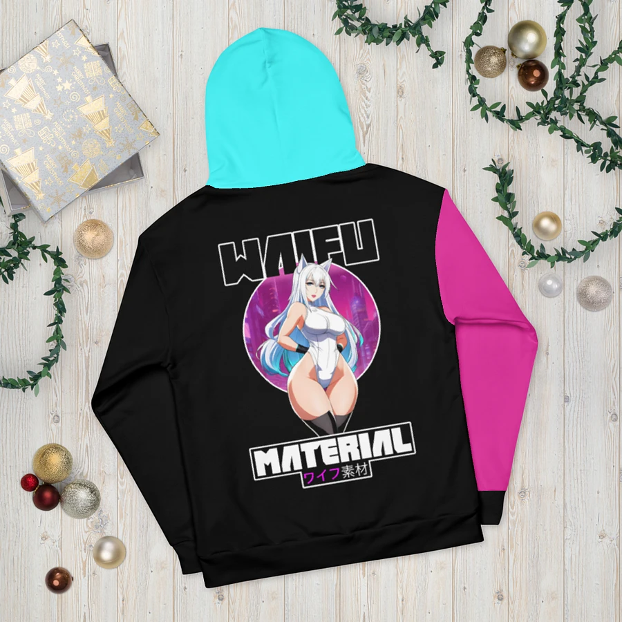 Waifu Material - Hoodie (Black) product image (18)