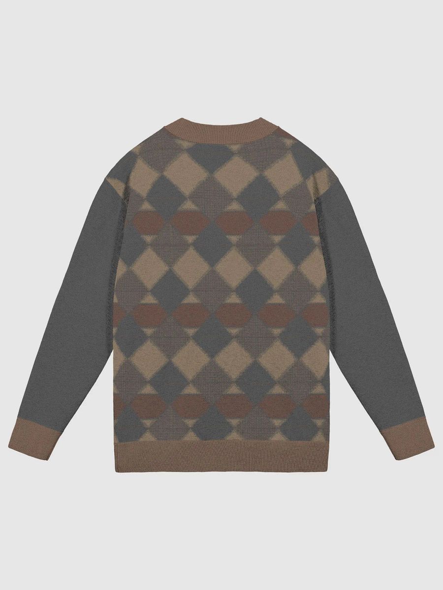 Argyle Brown Cardigan product image (9)