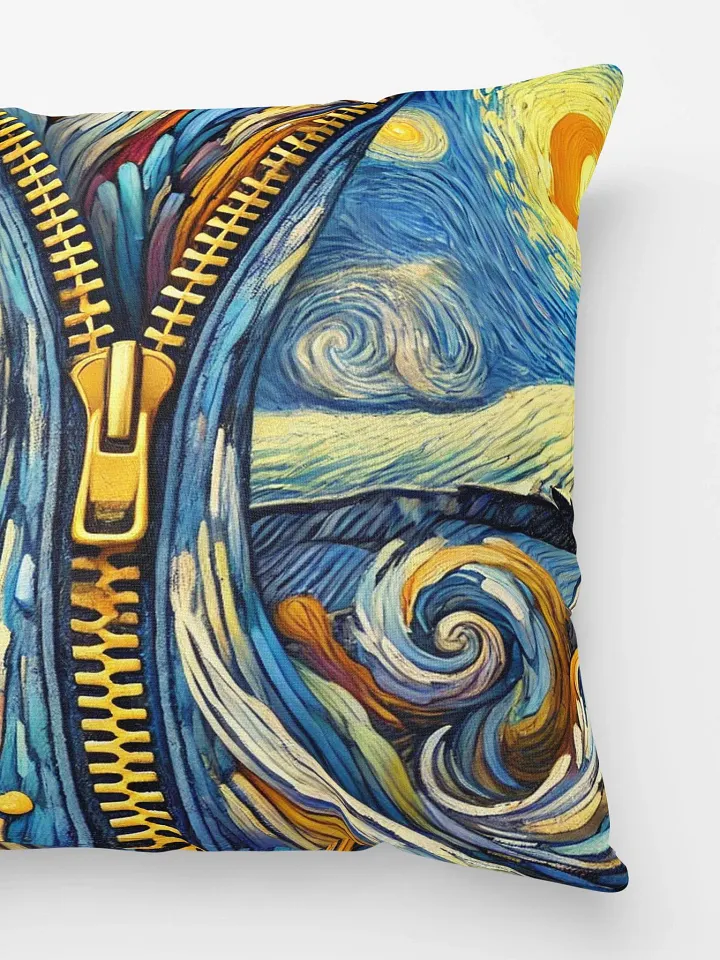 🛋️ Rolling Stones – Sticky Fingers Van Gogh-Inspired 18x18 Pillow product image (2)