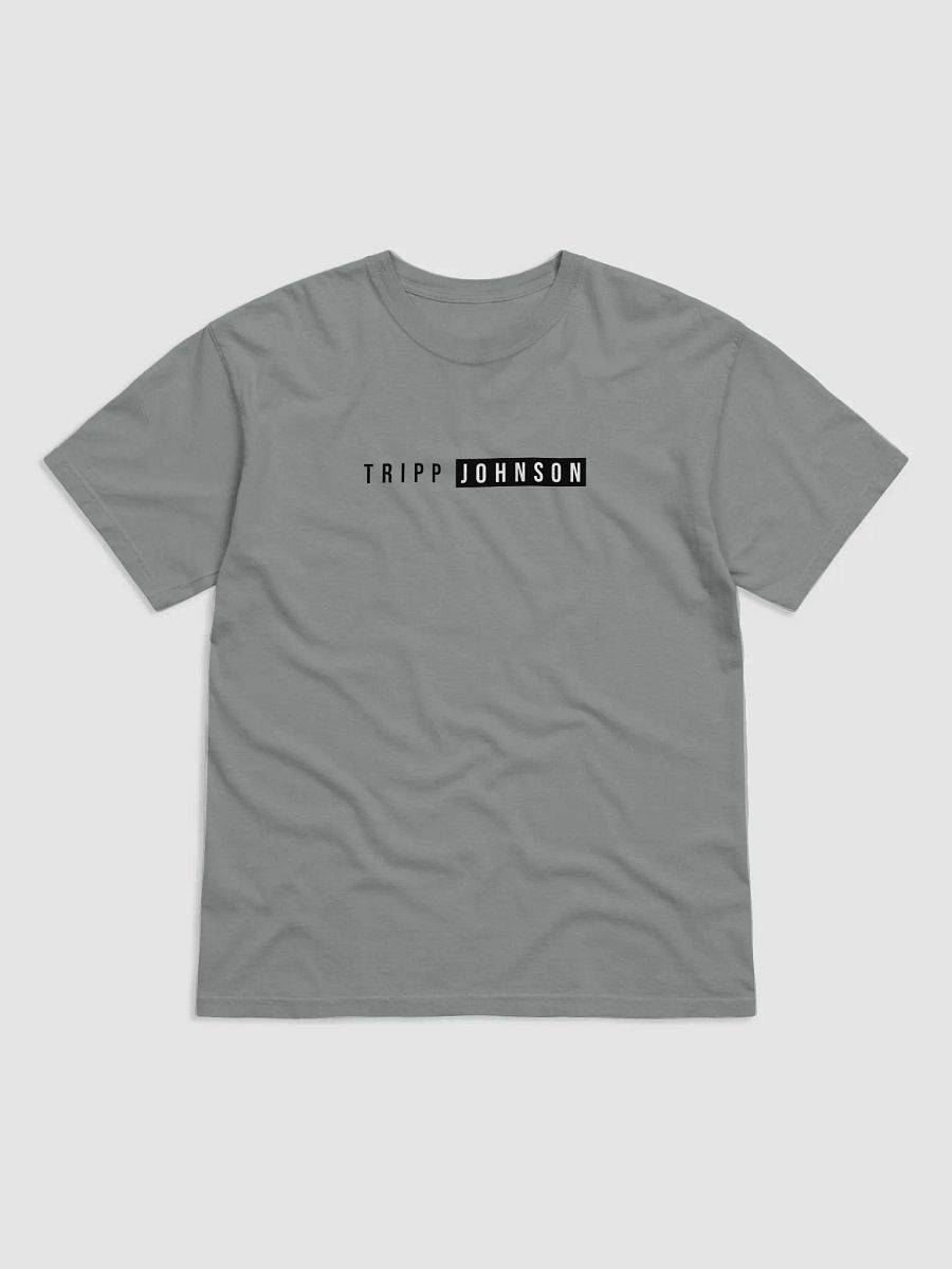 White and Grey Tripp Johnson t-shirt. product image (1)