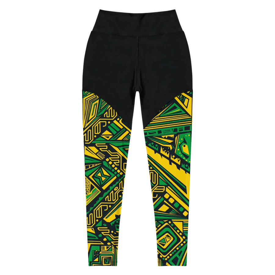 JAMAICA AZTEC PRINT LEGGIGS product image (5)