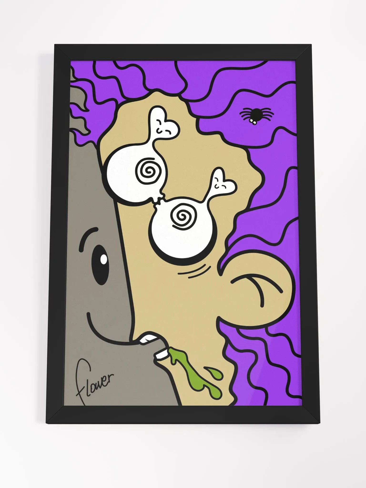 In Love (v2). Framed Matte Poster product image (8)