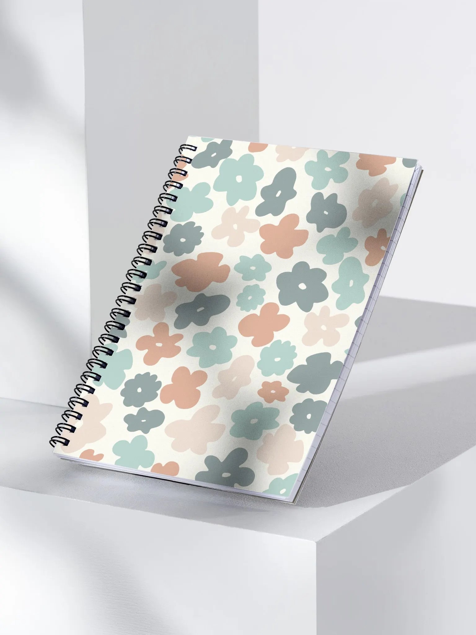 Boho Flower Spiral Notebook product image (3)