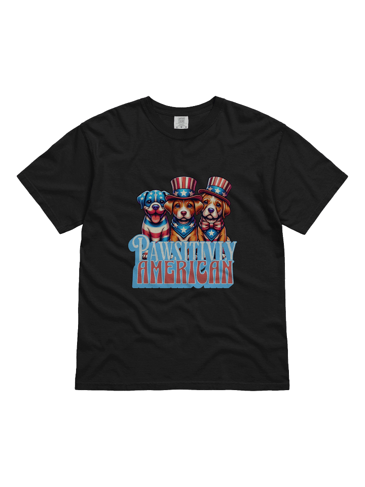 Pawsitively American Patriotic Dogs T-Shirt product image (2)