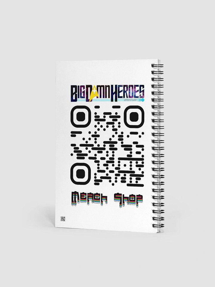 TheSomeBody-BDH- Spiral Notebook product image (2)