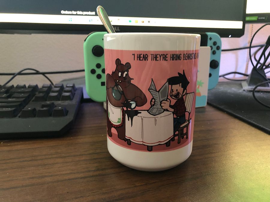 HBomb94 Bear Pun Mug product image (5)