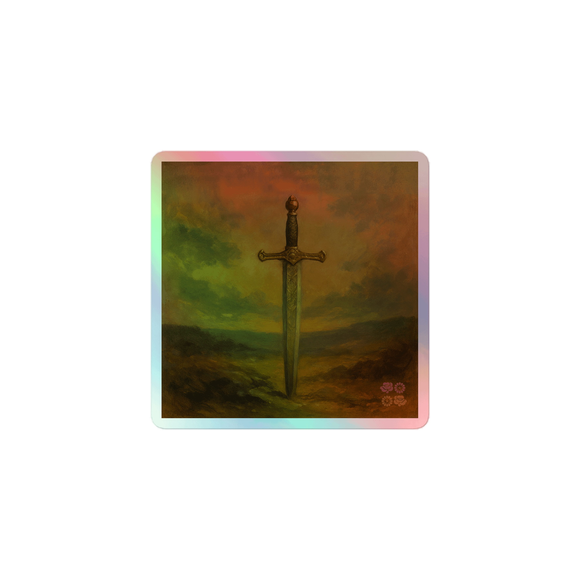 Track 9– Ritual de Honor | Holographic Sticker product image (1)