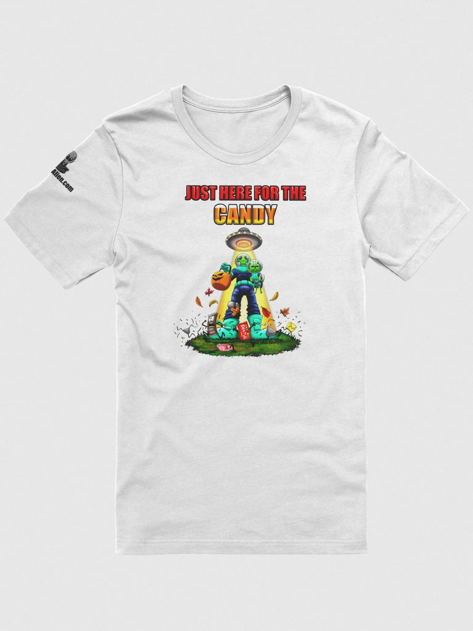 Just Here For The Candy - Halloween Tee product image (5)