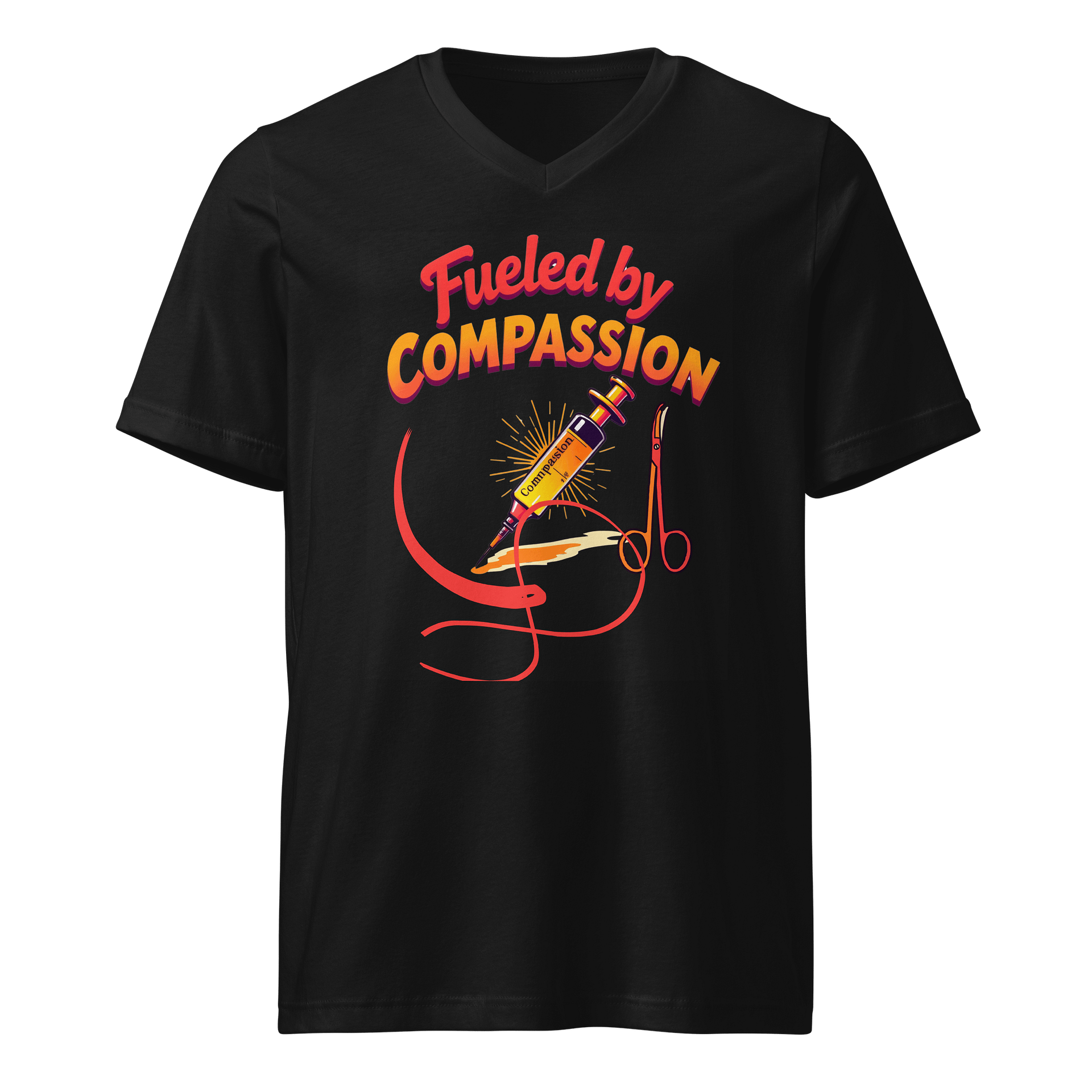Fueled by Compassion V-Neck Tee product image (1)