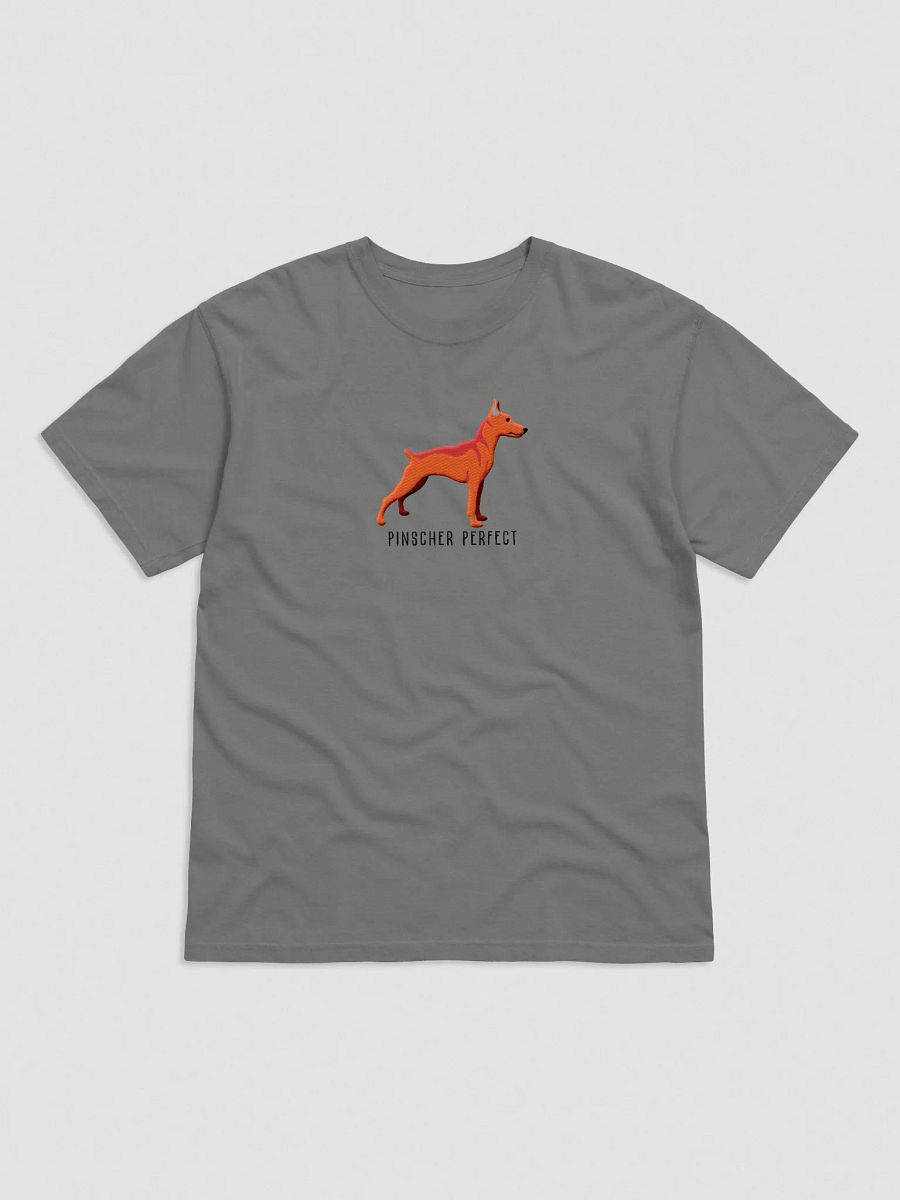 Pinscher Perfect T-Shirt(Embroidered) of a Mini Pinscher(Red) product image (2)