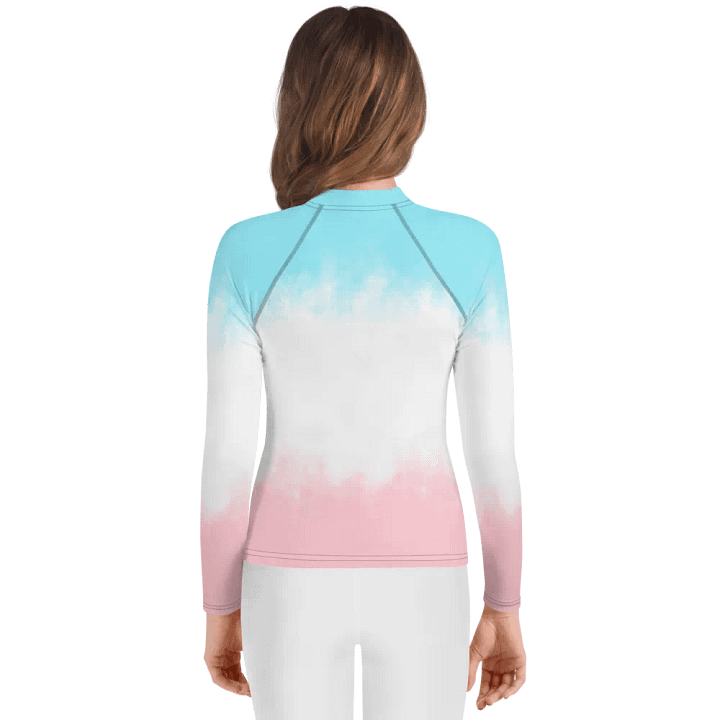 Enchanted Antler Unicorn Youth Rash Guard product image (2)