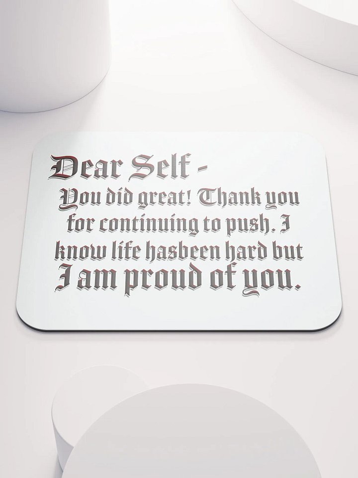 Positivity Dear Self - Mouse Pad product image (2)