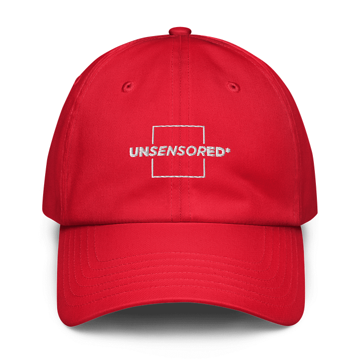 Red Dad Hat product image (1)