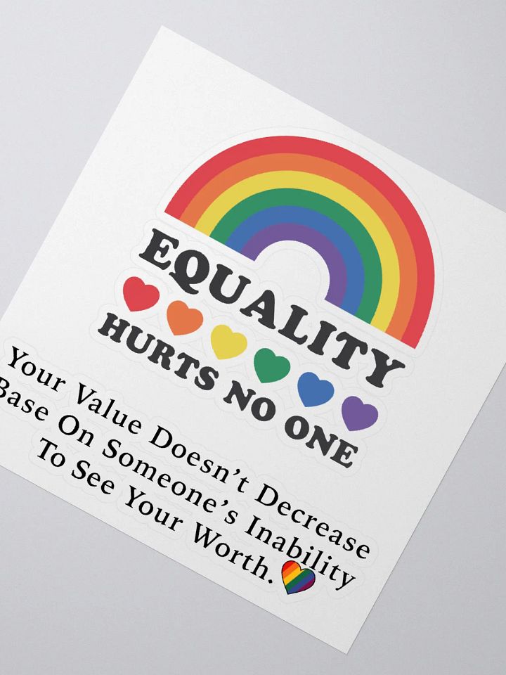 Equality Sticker product image (2)